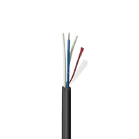 Câble à fibre optique ASU 16 cœurs, autoportant extérieur, portée aérienne 80 100 120m, G652D, gaine PE simple
