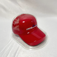 Étui de présentation pour casquette de baseball avec logo personnalisé, protège-casquette en plastique pour casquettes signées, boîtes transparentes en PET PVC