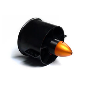 70mm <span class=keywords><strong>90mm</strong></span> 6 Lames Ventilateur Canalisé <span class=keywords><strong>EDF</strong></span> avec F2839 3000KV F3553 1750KV 650W 1600W Moteur Brushless pour Avion RC - Product Image 1