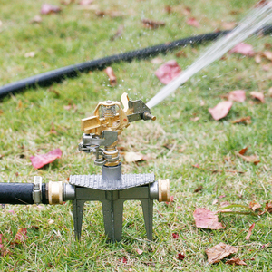 Tưới tiêu phun nước tác động tiết kiệm nước 360 độ với kim loại tăng đột biến - Product Image 1