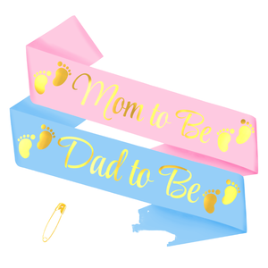 สายคล้องคอสำหรับงานเลี้ยงฉลองทารกในครรภ์และงานวันเกิด สำหรับคุณแม่ตั้งครรภ์และคุณป้าตั้งครรภ์ ทำจากผ้า - Product Image 4