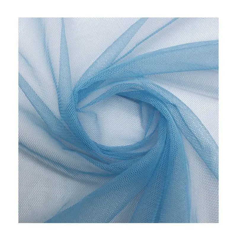 designer Colorful Shiny Gauze Fabric 100% polyester Stage Wedding Decor Voile Transparent Fabric