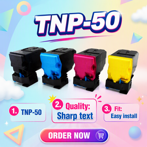 ตลับหมึกพิมพ์ TNP50สีเต็มรูปแบบสำหรับ <span class=keywords><strong>C3100</strong></span> <span class=keywords><strong>Konica</strong></span> Minolta BIZHUB/3110 - Product Image 1