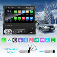 7 Zoll Auto Stereo Touchscreen Einziehbarer Bildschirm Autoradio Auto Auto MP5 DVD-Player