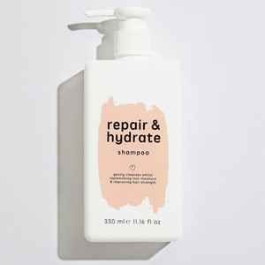 Shampoo au beurre de karité et à l'huile de coco 300 ml, étiquette privée personnalisée OEM, produits de soin capillaire nourrissants, réparateurs et hydratants, faible MOQ - Product Image 1