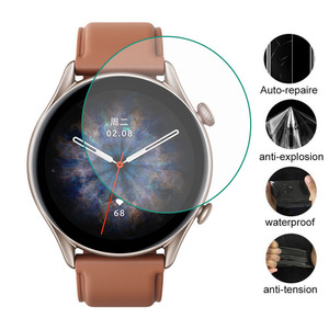 5 uds TPU película protectora suave cubierta completa para <span class=keywords><strong>Amazfit</strong></span> <span class=keywords><strong>GTR</strong></span> <span class=keywords><strong>3</strong></span>/3pro/2/2E GTR3 <span class=keywords><strong>Pro</strong></span> GTR2 GTR2e <span class=keywords><strong>reloj</strong></span> LCD Protector de pantalla Accesorios - Product Image 1