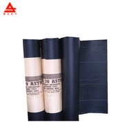 Rouleau de papier feutré en asphalte noir JIAN DA avec surface lisse et saturation à 100%/120% pour usage hôtelier, garantie de plus de 5 ans