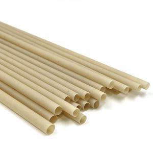 <span class=keywords><strong>Pailles</strong></span> à boire en bagasse PHA, non ramollissantes, durables, pour boissons chaudes/froides, entièrement personnalisables en couleur, longueur et diamètre - Product Image 5