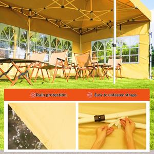 Carpa para Eventos con Estructura <span class=keywords><strong>de</strong></span> Hierro, Resistente al Viento, Aislamiento Térmico, Tela Oxford Impermeable <span class=keywords><strong>de</strong></span> 3000 mm, para Mercados Nocturnos <span class=keywords><strong>de</strong></span> Invierno - Product Image 5