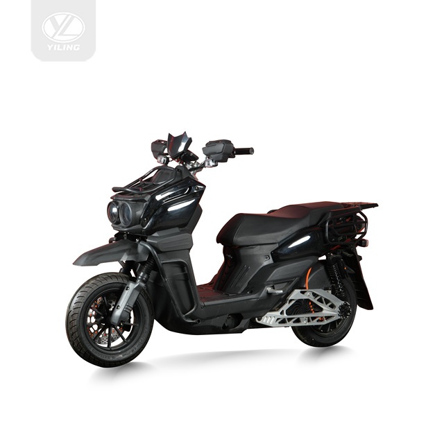 New 72V Electric Streetbike Motorcycle with 2000W Motor Power Max Speed Steel Chinese Motorcycle Tank Scooter