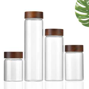 Großhandel Luxus-Design für GLAS Hochwertiges Borosilikatglas 140ml-520ml Mehrteiliges Behälterset zur Lebensmittelaufbewahrung und Frischhaltung - Product Image 1