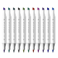 Lot de 216 marqueurs à alcool double pointe, pointe souple, idéal pour les étudiants et les tests artistiques – Meilleures ventes
