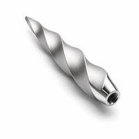 Foret hélicoïdal HSS M2 à queue conique de précision, tailles 5-200 mm, pour découpe de métaux, compatible CNC, avec finition revêtue
