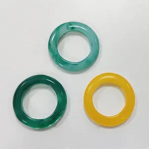 Factory Garment Processing Zubehör Acryl Bademode Ring für Bikini Buckles Connector Bade bekleidung