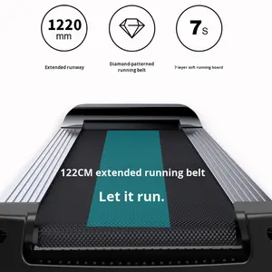 เครื่องวิ่งสายพานคุณภาพสูงแบบพับได้ เครื่องออกกำลังกายไฟฟ้า ไลฟ์ ฟิตเนส รุ่นปรับความชัน สำหรับใช้ในบ้าน - Product Image 5