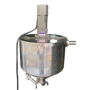 Machine de remplissage semi-automatique de liquides en bouteille avec circulation, chauffage et agitation, pompe mélangeuse à vis - Product Image 1