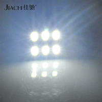 JiaChi Adaptateurs de lampe de toit de voiture SMD de haute qualité d'usine T10 BA9S Festoon Led Light 5630SMD 6PCS 9PCS Auto Interior Panel Bulb 12v
