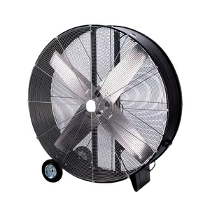 120V 48 ''büyük endüstriyel ağır doğrudan tahrik eğim davul soğutma varil Fan