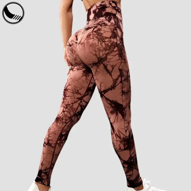 Celana Legging Yoga ketat wanita, celana legging Yoga ketat pinggang tinggi, celana Capris gym, celana fitness pinggul persik, cepat kering, mulus, baru