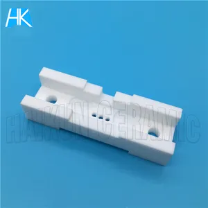 Customized Machining High Temp Resistant Macor Machinable Glass Ceramic Base Plate Block Machined Parts