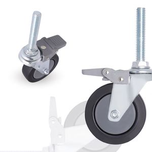 Serrures à roulettes multi-applications pour extérieur, école, salle de bain, salon, salle à manger et cuisine - Product Image 2