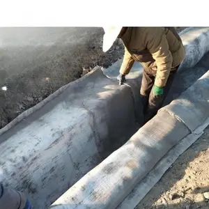 Китайский завод, бетонное одеяло, защита от склона, водонепроницаемая дренажная канава, легко строящаяся бетонная отверждаемая b