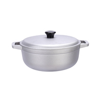 Offre Spéciale pot en aluminium moulé sous pression 4 pièces 20/22/24/26/cm batterie de cuisine