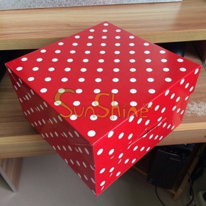 Ensemble de décoration de gâteaux, boîtes à gâteaux en papier, boîtes de boulangerie blanches - Product Image 2