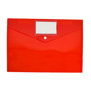 Sobres de plástico transparente de tamaño <span class=keywords><strong>A4</strong></span>, sobres transparentes para carpetas de archivos, bolsillo para etiquetas para la escuela, hogar, trabajo, oficina, uso duradero PP - Product Image 1