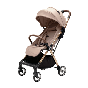 Système de poussette compacte pliable à 4 roues pour bébé, idéal pour les déplacements urbains, légère et portable, homologuée EN1888 et ASTM - Product Image 1