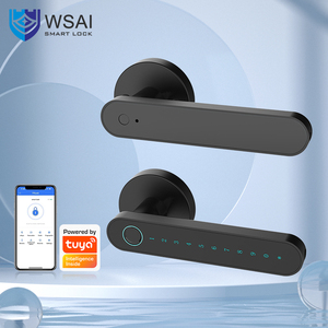 Buen precio Tuya <span class=keywords><strong>WiFi</strong></span> Smart Fingerprint Door Knob desbloqueo de contraseña biométrica <span class=keywords><strong>para</strong></span> puertas de acero y latón Opción de almacenamiento de datos en la nube - Product Image 2