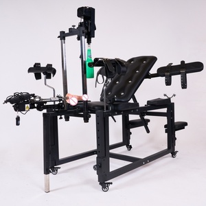 Meubles érotiques : Machine sexuelle automatique avec godemiché et godet de masturbation pour hommes et femmes, Chaise de bondage pour orgasme forcé, pour couple adulte - Product Image 2