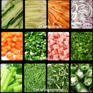 Meilleur prix, machine à couper les fruits et légumes en acier inoxydable 304, citron, pomme de terre, oignon, concombre - Product Image 6