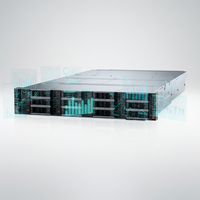 خادم PowerEdge R7715 2U الأكثر مبيعًا مع معالج Dell EPYC 9355P، خادم أعمال من Dell