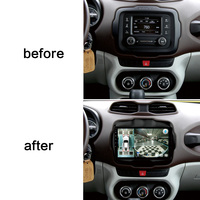 Sistema de Cámara de Visión Envolvente de 360 Grados, Pantalla Táctil, Mirror Link, Visión Nocturna 3D, Vista Panorámica, Navegador GPS para Automóviles Android