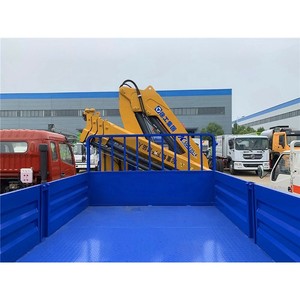 Camion de transport de marchandises FOTON LHD RHD avec grue de 5 tonnes, camion 4x2 avec grue montée sur le véhicule, à vendre - Product Image 6