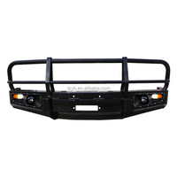 Vente en gros de pare-chocs avant 4x4 pour Toyota Land Cruiser LC80, pare-chocs en acier