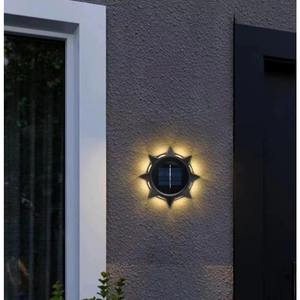 Nouvelles lampes murales solaires octogonales, lampes décoratives encastrées pour extérieur, lampes pour pelouse, lampes de couloir, lampes de paysage - Product Image 2