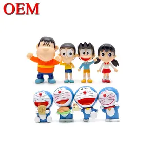 맞춤형 일본 애니메이션 도라에몽 PVC 플라스틱 액션 피규어 인형 모델 입상 장난감 어린이 선물