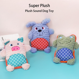 Jouet à mâcher pour chien agressif personnalisé, durable, en peluche, interactif, puzzle, qui couine, pour usage quotidien en intérieur, vente en gros - Product Image 2
