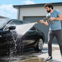 Nettoyeur haute pression portable sans fil pour voiture, canon à mousse avec buse 6 en 1, batterie au lithium à bas prix
