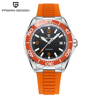 Montre automatique de luxe pour homme Pagani Design YS034, nouvelle collection, saphir haut de gamme, acier inoxydable, étanche 100 m, montre de plongée mécanique