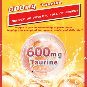 Polvo <span class=keywords><strong>de</strong></span> Taurina, Cafeína y Vitaminas OEM/ODM, Suplemento Nutricional Deportivo para la Resistencia con Vitaminas del Grupo B y Fórmula Sin Azúcar - Product Image 4