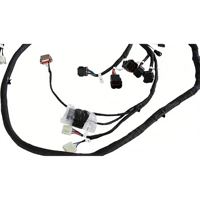 Harnais de câblage personnalisé directement de l'usine pour l'automobile et l'informatique, service OEM/ODM, isolation en nylon, longueur personnalisée disponible