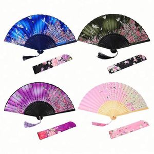 พัดไม้ไผ่แบบถือพับได้พัดลมกระดาษที่จัดขึ้นสำหรับงานเลี้ยงงานแต่งงานของโบสถ์โปรดปรานการตกแต่งงานฝีมือจำนวนมากพัดแบบทำมือ - Product Image 1