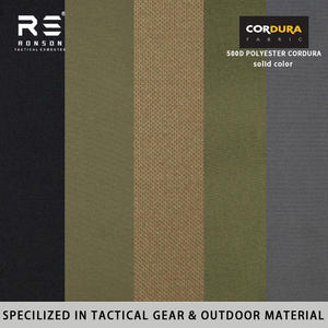 Wolf Grijs 100% Polyester 500d Cordura Stof Waterdicht Pu Gecoat Voor Tactische Tandwielen Outdoor Bagagetassen Duurzaam Gebruik - Product Image 2