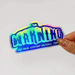 Etiqueta Holográfica Impermeable de Alta Calidad, Adhesivo Irregular con Logotipo Personalizado, Adhesivo Brillante con Puntos de Arcoíris - Product Image 3
