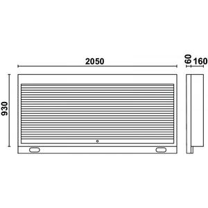 BETA - 055000258 Système de mur d'outils avec obturateur pouvant accueillir 2 prises de courant-EAN 8014230934907 WORKSHOP STORAGE - Product Image 3