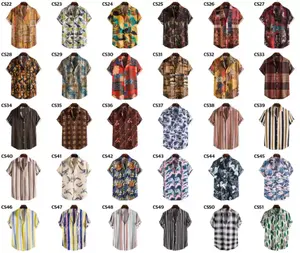 Camisa floral masculina, camisas floreadas para chemise homme a fleuras, roupa de seda para homem/masculina, 2022