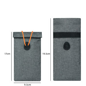 Usine personnalisée 20*10cm Oxford haute qualité RFID porte-clés <span class=keywords><strong>Cage</strong></span> RF pochette <span class=keywords><strong>de</strong></span> blindage <span class=keywords><strong>téléphone</strong></span> <span class=keywords><strong>portable</strong></span> Signal bloquant le sac <span class=keywords><strong>Faraday</strong></span> - Product Image 3